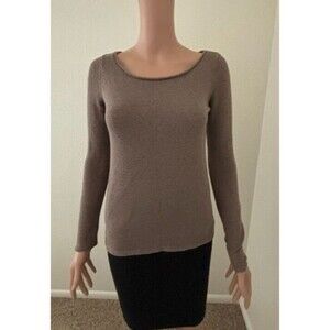 Old Navy Women's Sweater XS Brown Cotton/Poly Blend